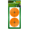 Con los Caldwell Orange Shooting Spots, podrás pegar nuevos puntos de mira visibles en tus objetivos desgastados o en una caja de cartón fácilmente.