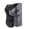 Los holsters Caldwell Tac Ops ofrecen ajuste personalizado, bloqueo de retención del guardamonte y comodidad extrema para llevar tu S&W M&P 9mm todo el día.