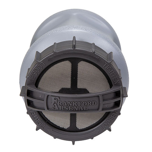 Los caps de malla de Frankford Arsenal son perfectos para el Rotary Tumbler, permitiendo enjuagar el brass y medios sin perder pines. ¡Convenientes en paquete de 2!