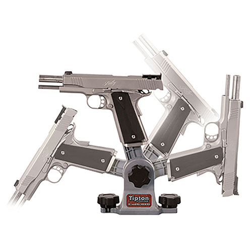 El Tipton 1911 Mag Well Vise Block es la herramienta perfecta para limpiar y hacer ajustes en tu 1911, ofreciendo estabilidad y fácil montaje en tu banco.