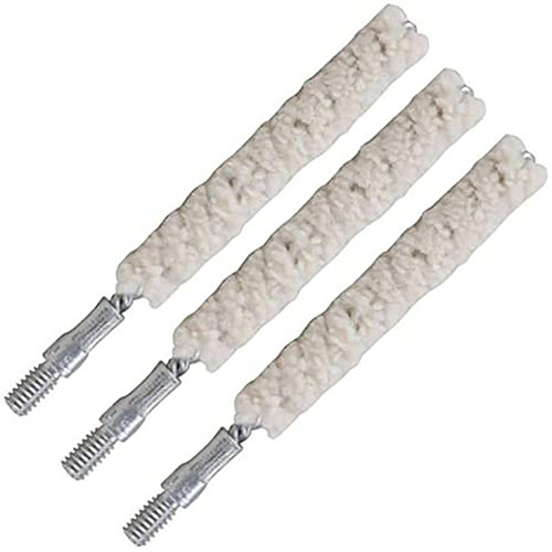 Los mopas de 100% algodón de Tipton son ultra-absorbentes, ideales para aplicar solventes y lubricantes en tu bore y chamber, perfectos para limpiar bores fouled.