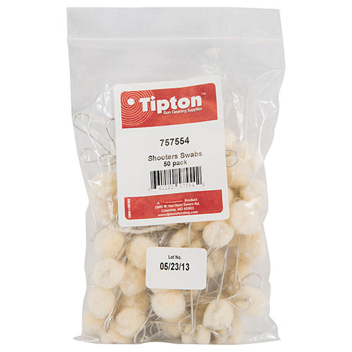 Los Tipton Shooters Swabs son ideales para aplicar lubrificantes y limpiadores, perfectos para áreas difíciles de alcanzar. ¡Versatilidad en tus manos!