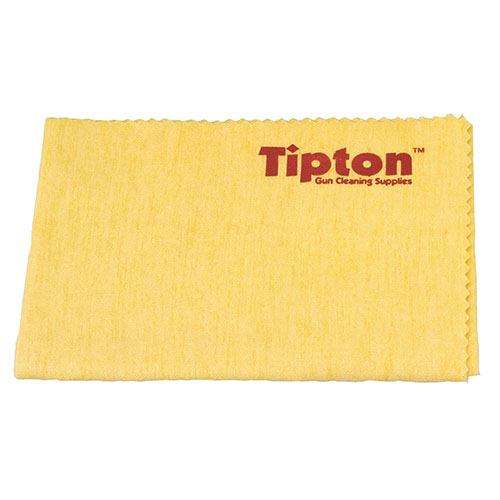 Protege tus armas con el paño de silicona Tipton, evita huellas corrosivas y óxido, y deja un acabado brillante. No se evapora ni se seca. 14"x15".