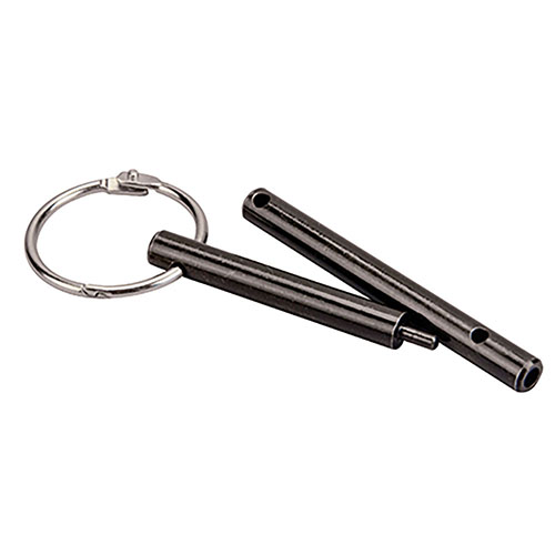 El Wheeler Delta Series AR Pivot Pin/Roll Pin Install Tool facilita la instalación de resortes y detentes en AR-15, M4 o M-16, y es duradero y portátil.
