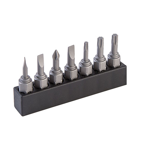 Con el Wheeler Multi-Driver Tool Pen, tendrás a mano 6 de tus bits más usados, con un diseño cómodo y un mango de aluminio para un cambio rápido.