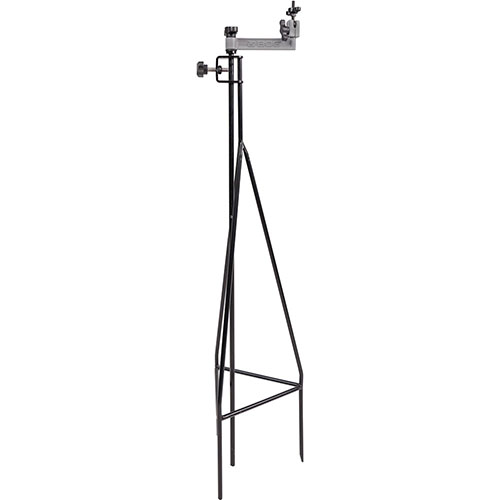 Con el BOG Field General Step-In Camera Mount, podrás capturar imágenes de ciervos fácilmente; solo clava las patas en el suelo y ajusta tu cámara en el mini ball head.