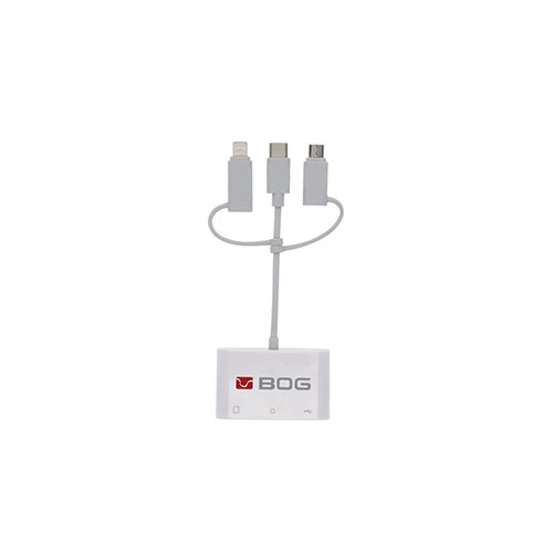 Con el BOG SD Card Reader, podrás leer fácilmente tus tarjetas SD y Micro SD, ideal para transferir fotos y datos de tus accesorios de caza.