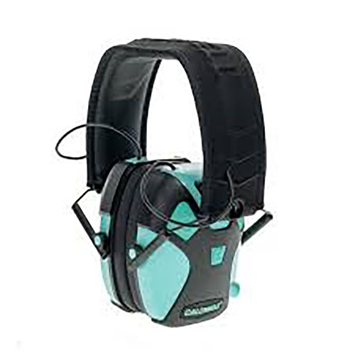 Los protectores auditivos electrónicos E-Max Pro de Caldwell ofrecen comodidad y estilo, con 23dB de reducción de ruido y controles de volumen fáciles de usar.