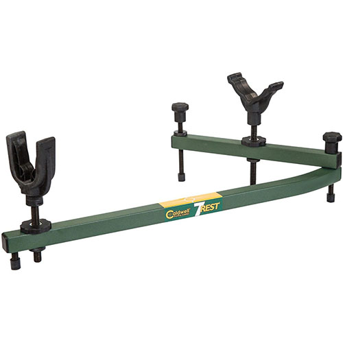 El Caldwell 7-Rest™ ofrece estabilidad, ajuste de longitud y diseño ambidiestro, ideal para cualquier tirador y fácil de transportar.