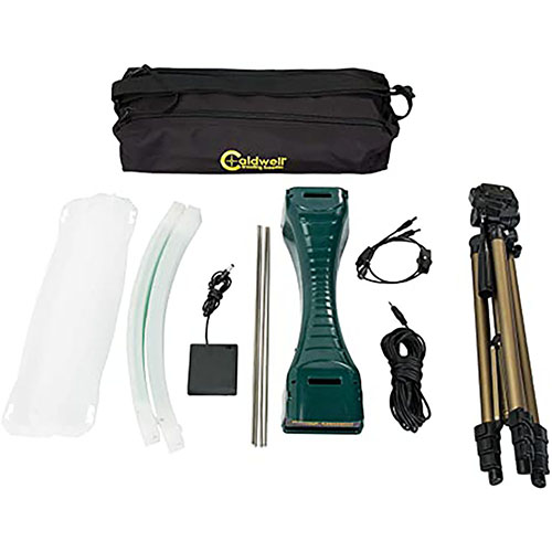 El Caldwell Ballistic Precision Chronograph Premium Kit te ofrece mediciones precisas de velocidad, fácil uso y una app gratuita para registrar datos de disparo.