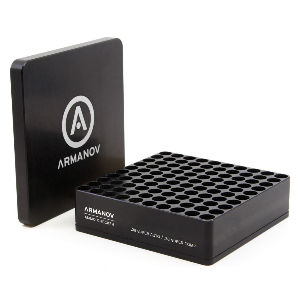 ¡El Armanov Gauge Box de 100 rnd. es tu compañero ideal para recargar! Verifica la consistencia de tus municiones y evita fallos costosos con su diseño mejorado.