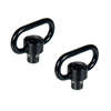 Los QD Swivels ULFHEDNAR son robustos y permiten un agarre extra fuerte, ideales para rifles y compatibles con slings de hasta 1,25".