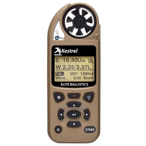 Con el Kestrel 5700X, obtén soluciones balísticas rápidas y precisas, mide el clima, y conecta con apps y telémetros para disparos de largo alcance.