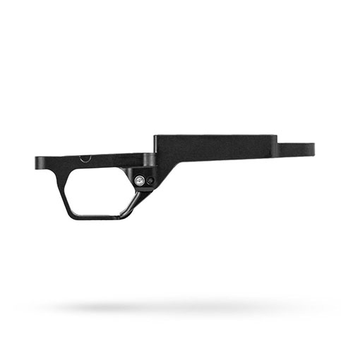 Mejora tu rifle Badger M5 con el MDT Hunting Bottom Metal: diseño resistente a la corrosión, liberación de magazine integrada y fácil manejo en terrenos difíciles.
