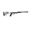 ¡Disfruta de una ergonomía superior con el MDT ESS Chassis System! Incluye un forend de 15", culata ajustable y grip AR, ideal para tu Tikka T3/T3x.