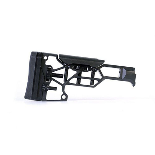 La culata MDT Skeleton Rifle Stock V5 te ofrece ajuste sin herramientas, garantizando comodidad y un ajuste perfecto en TAC21, LSS-XL y HS3.