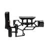 El MDT Skeleton Rifle Stock V5 Short ofrece ajuste sin herramientas para mayor comodidad y rendimiento, con ajustes horizontales, verticales y de cant para un ajuste perfecto.