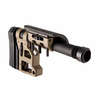 El MDT Skeleton Carbine Stock es un culatín ajustable que ofrece versatilidad, ergonomía y ajuste sin herramientas, ideal para todas las chasis LSS y AR-15.