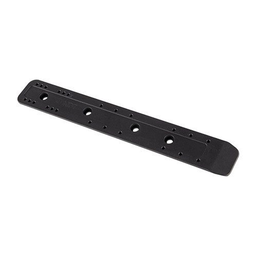 Con el MDT M-Lok Arca Swiss Rail, adapta tu rifle MDT a trípodes y bipodes fácilmente. Disponible en perfiles plano y angulado, resistente y versátil.
