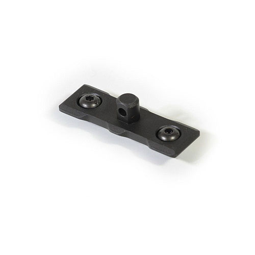 Aprovecha la modularidad de tu chasis con el MDT M-Lok QD Sling Swivel Attachment; se instala en segundos y es ideal para colocar tu sling o bipod Harris.