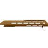 El MDT ESS Fore-end de 12" en bronce es ideal para personalizar tu rifle, ofreciendo opciones de longitud y rieles de montaje según tus necesidades.
