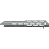 El MDT ESS Fore-end No Rail de 12" en gris ofrece versatilidad con opciones de longitudes y rieles, ideal para personalizar tu arma según tus necesidades.
