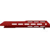 El MDT ESS Fore-end de 12" en rojo ofrece versatilidad con opciones de diferentes longitudes y rieles de sujeción, ideal para personalizar tu arma.