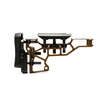 El MDT Skeleton Rifle Stock ofrece ajuste sin herramientas para mayor comodidad y rendimiento, con opciones de ajuste horizontal, vertical y de inclinación.