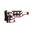 El MDT Skeleton Rifle Stock ofrece ajuste sin herramientas, con opciones horizontales, verticales y de inclinación para un ajuste perfecto y mayor comodidad en el tiro.