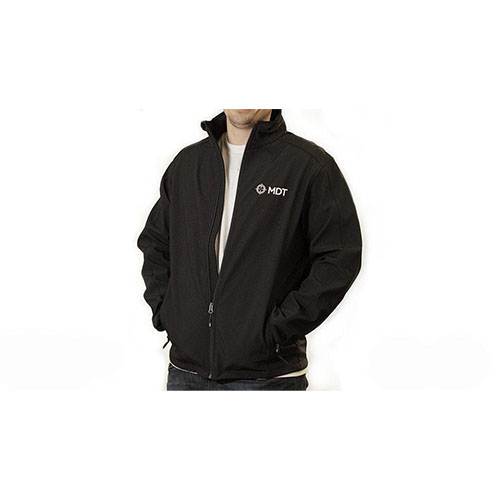 La chaqueta Soft Shell de MDT es duradera y cómoda, ideal para tus actividades al aire libre. Disponible en tallas S, M, L, XL y 2XL.