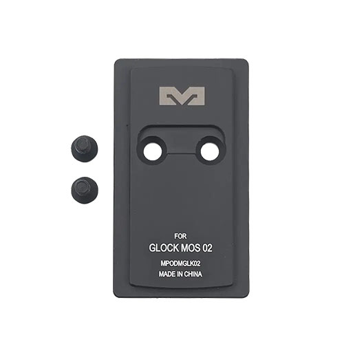El MPO PRO-F Direct Mount Plate de MEPROLIGHT permite una instalación fácil y segura de miras en tu Glock MOS Large Frame, mejorando tu precisión y rapidez.