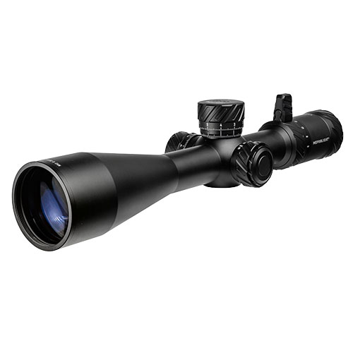 Descubre el MEPRO MVO 6-36x56 FFP, un visor con retícula M3 MRAD que ofrece precisión extrema y un aumento versátil para cualquier situación de tiro.