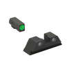 Los miras Meprolight Hyper-Bright™ ofrecen rápida adquisición de objetivos en cualquier luz, con anillo frontal de alto contraste y tritio para visibilidad constante.