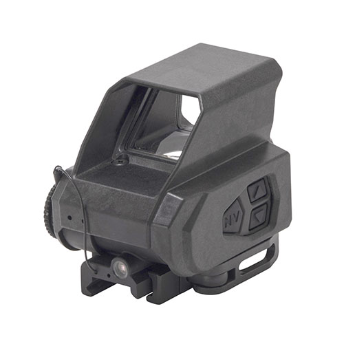 El MEPRO TRU-VISION™ es un visor red dot MIL-SPEC, compacto y ligero, con control automático de brillo, 16 niveles, y miles de horas de batería CR123.