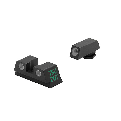 Meprolight® Tru-Dot® mejora tu puntería en condiciones de poca luz con miras autoiluminadas, aumentando la efectividad de impacto en más del 85%.