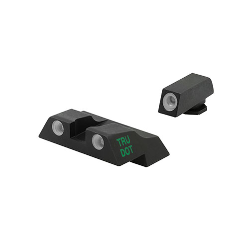 Aumenta tu precisión con los miras nocturnas autoluminadas Tru-Dot® de Meprolight, ideales para condiciones de poca luz y con un 85% más de eficiencia en disparos.