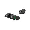 Aumenta tu precisión con los miras nocturnas autoluminadas Tru-Dot® de Meprolight, ideales para condiciones de poca luz y con un 85% más de eficiencia en disparos.
