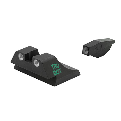 Meprolight Tru-Dot® mejora tu puntería con miras autoluminadas, aumentando un 85% la eficiencia en condiciones de poca luz, ¡perfectas para cualquier situación!