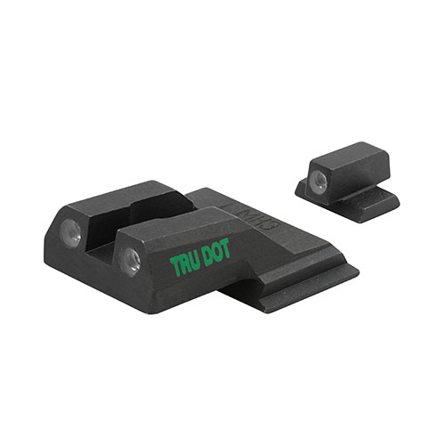 Meprolight® TRU-DOT® mejora tu puntería en condiciones de poca luz con miras autoiluminadas, aumentando la eficiencia de impacto en más del 85%.