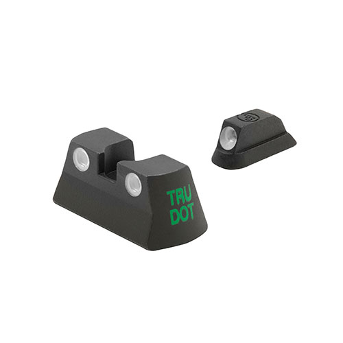 Meprolight® Tru-Dot® ofrece miras nocturnas autoluminadas que mejoran la precisión de disparo en condiciones de poca luz, con una eficiencia de más del 85%.