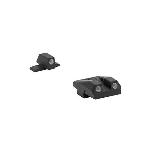 Meprolight Tru-Dot® mejora tu puntería en condiciones de poca luz, con un sistema de miras auto-iluminadas que garantizan un 85% más de efectividad al apuntar.