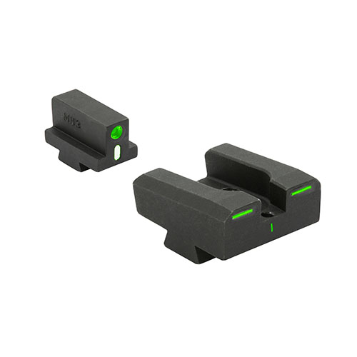 Meprolight® Tru-Dot® R4E mejora tu puntería en condiciones de poca luz, con un sistema de tres puntos luminosos que facilita el apuntado rápido y preciso.