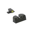 Descubre la mira HYPER BRIGHT de MEPROLIGHT: visibilidad extrema en cualquier luz, siempre encendida, sin mantenimiento y resistente a impactos.