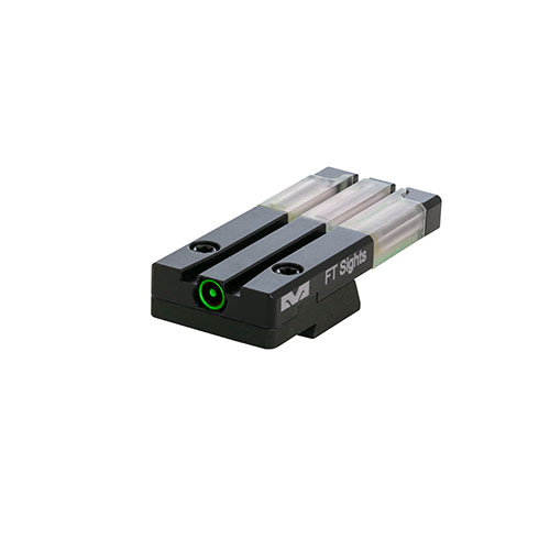 El Mepro FT Bullseye™ es un visor intuitivo y ultraligero, con tritio y fibra óptica, ideal para disparos rápidos y precisos en cualquier condición.