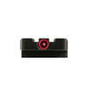 El Mepro FT Bullseye™ es un visor rápido, brillante e intuitivo, con diseño bajo perfil, tritio para la oscuridad y óptica de fibra para el día.