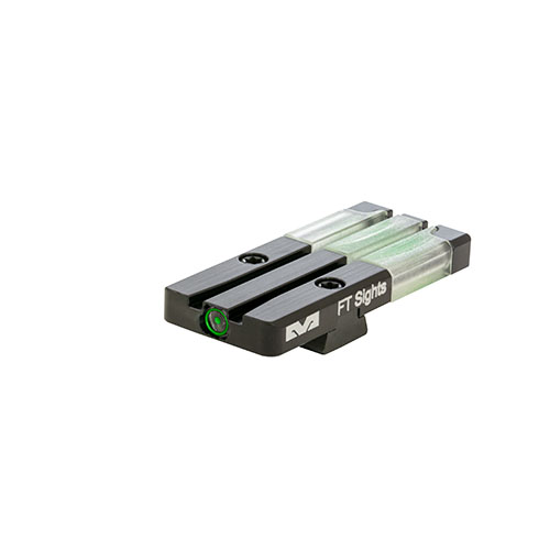 El Mepro FT Bullseye™ es un visor intuitivo, ligero y resistente, que combina tritio y fibra óptica para un apuntado rápido y preciso en cualquier condición.