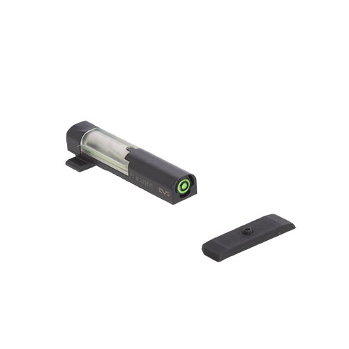 El Mepro FT Bullseye™ es la mira más rápida y brillante, con diseño bajo perfil, tritio y fibra óptica, ideal para apuntar instintivamente en cualquier condición.