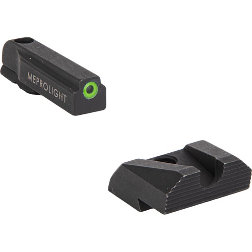 El Mepro Evergreen™ es una mira LED ultra brillante que mejora la precisión en el día y la noche, garantizando 5 años de uso confiable y sin materiales peligrosos.