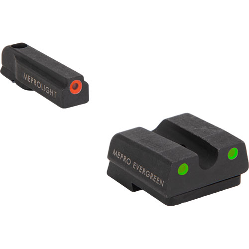 El Mepro Evergreen™ ofrece una mira iluminada LED súper brillante para mejorar tu precisión tanto de día como de noche, garantizando 5 años de uso constante.