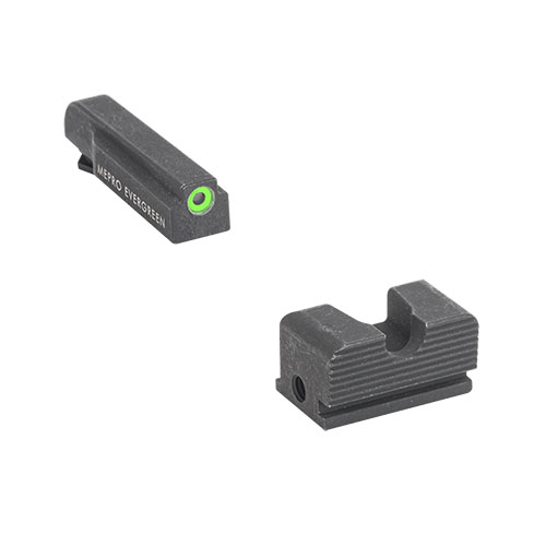 El Mepro Evergreen™ ofrece una mira iluminada LED super brillante, perfecta para disparos de día y noche, aumentando tu precisión y probabilidad de impacto.